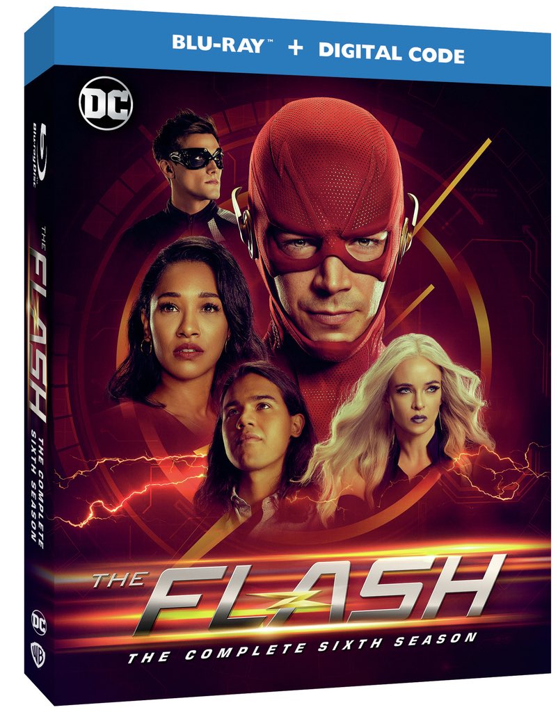 THE FLASH:  
THE COMPLETE SIXTH SEASON

Contains All 19 Electrifying Episodes From The Sixth Season,
Plus A Never-Before-Seen
“Kiss Kiss Breach Breach - Noir” Episode With Commentary

Own the Blu-ray™ &amp; DVD August 25, 2020 #TheFlash