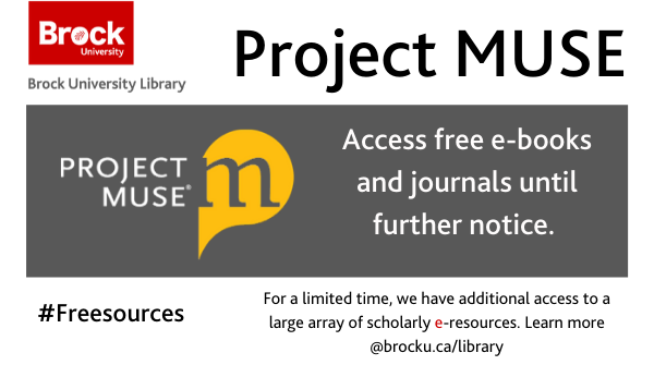 brock_library's tweet photo. Log-in for easy access to e-books and journals in the humanities and social sciences, from participating publishers. #freesources https://t.co/cZexkQEZmM