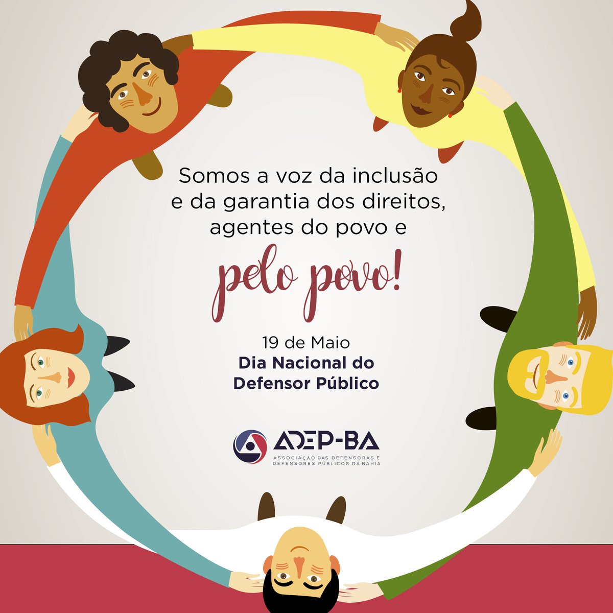 adepbahia's tweet photo. Defender os direitos dos cidadãos não é apenas o nosso trabalho, é a nossa vocação. Parabéns, defensores e defensoras por esse dia!
#DefensoriaSim #ADEPBA https://t.co/y3rZBfmFl7