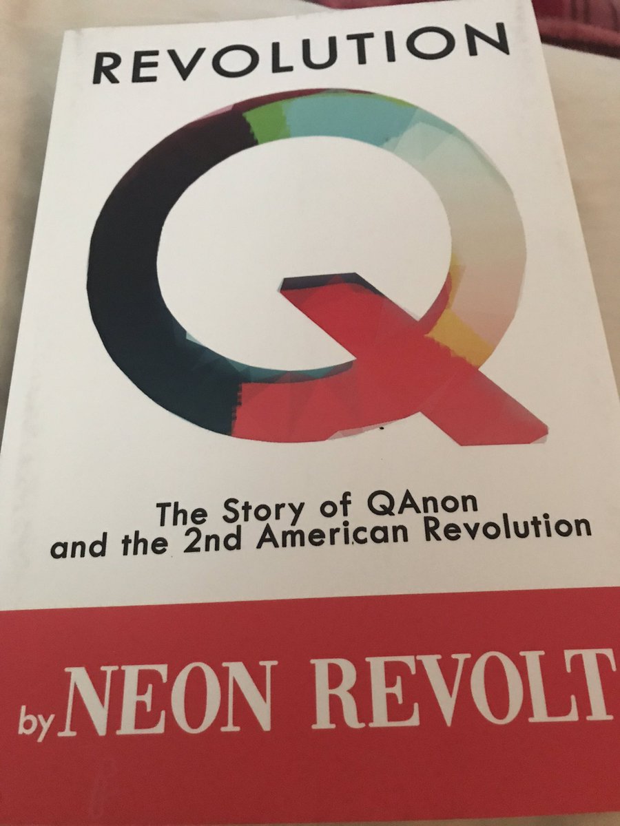 jennacon's tweet image. This is copy #2 because I give them away to others!  Keeping this one! 🇺🇸 Thank you Neon for writing an 🙌🏻incredible book! #NeonRevolt #RevolutionQ