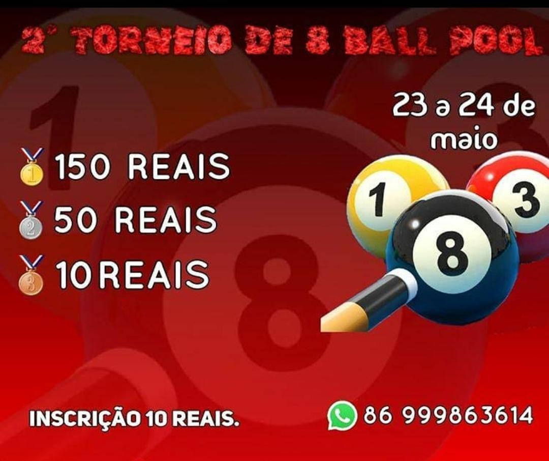 I Torneio 8 Ball Pool (@8ballpooltorneo) / X