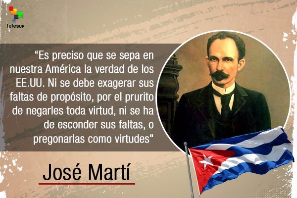 CarlosRaulPerd1's tweet photo. Hoy se cumple un aniversario ➕ d la caída en combate d nuestro Apóstol; su gran amor por #Cuba y su fe en el mejoramiento humano continúan guiando nuestros pasos.
#MartianosHoy y siempre.
#NuestroMayorOrgullo #OrgullosoDeSerCubano https://t.co/FAsLRNgRzd