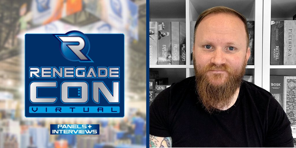 PlayRenegade's tweet image. Join us at Renegade Con: Virtual for an interview with Shem Phillips!

Shem is the man behind bestsellers such as the North Sea Saga and the West Kingdom trilogy!

Get your free ticket: renegadegamestudios.com/renconpanels

@garphillgames #PlayRenegade