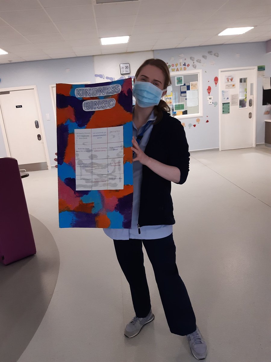 lauren_3405's tweet photo. Team poplar have been creating kindness bingo today! Patients will be ticking off all their kind actions throughout the week (glue still drying)! #kindness #MentalHealthAwarenessWeek2020 @poplar_leanne @Hazel_ParkHouse @SheilaH78888923 https://t.co/POGtbZiMjE