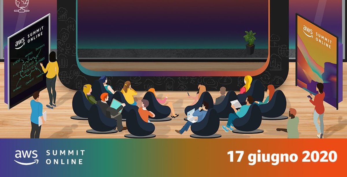 frankmarelli's tweet photo. Unisciti a noi a #AWSSummit Online per sviluppare le tue competenze sul cloud computing! Non perdere i workshop proposti dagli esperti AWS nella Skills Zone! https://t.co/IRTgtohs5y https://t.co/A9jquYPTSy