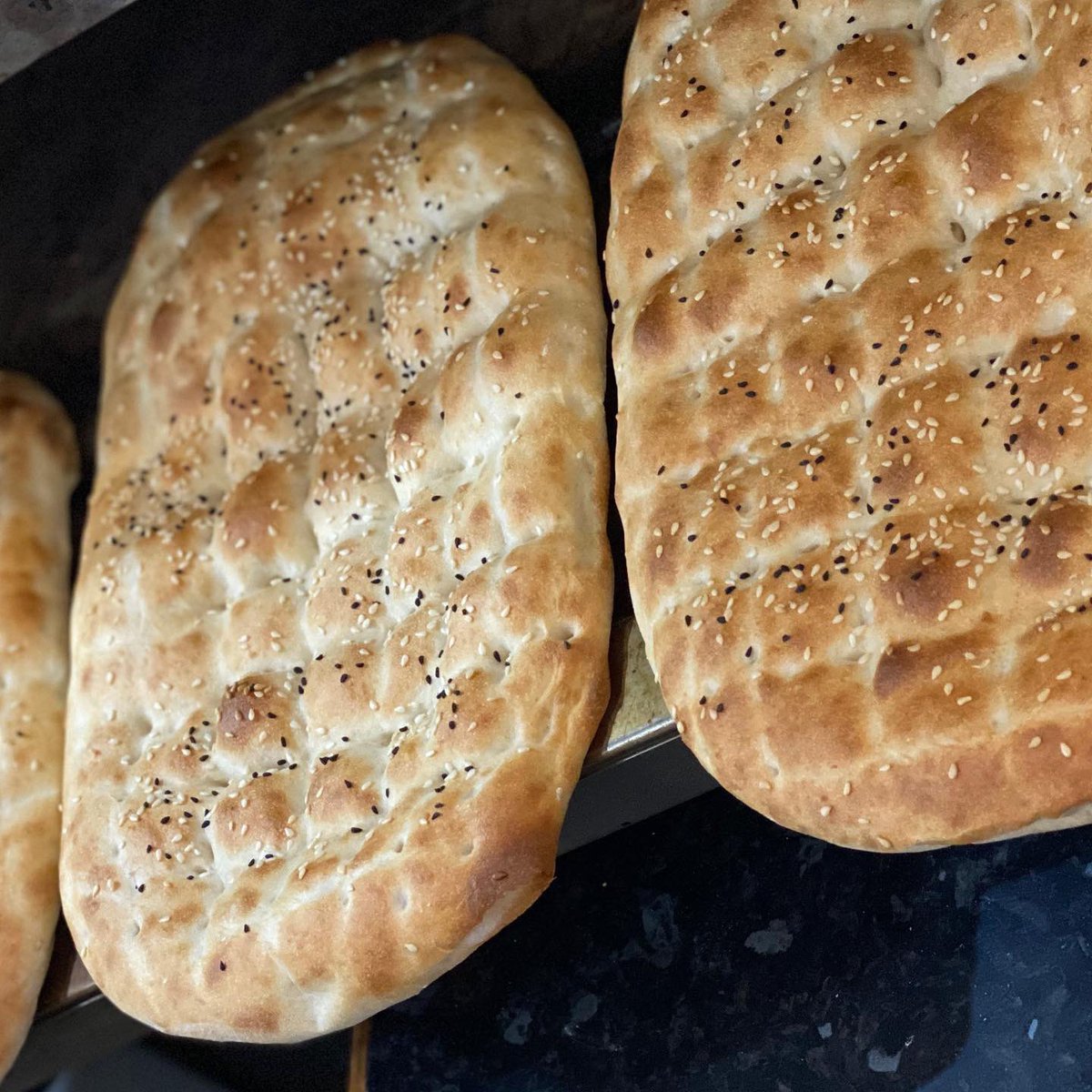 Fresh bread prepared daily at Efes Mangal 🥖😋 Order online via efesmangal.co.uk