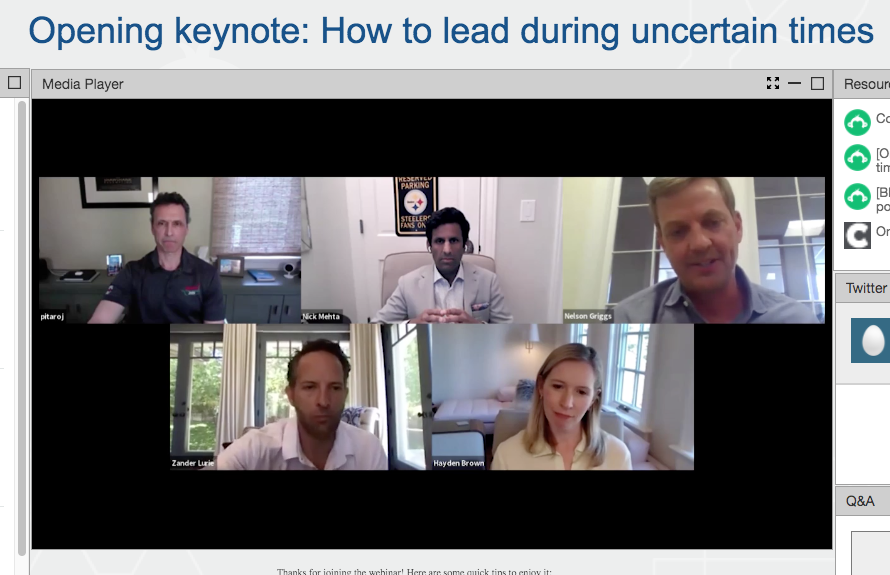 OtherJackieO's tweet image. Joining @SurveyMonkey&apos;s #CuriosityConference today.