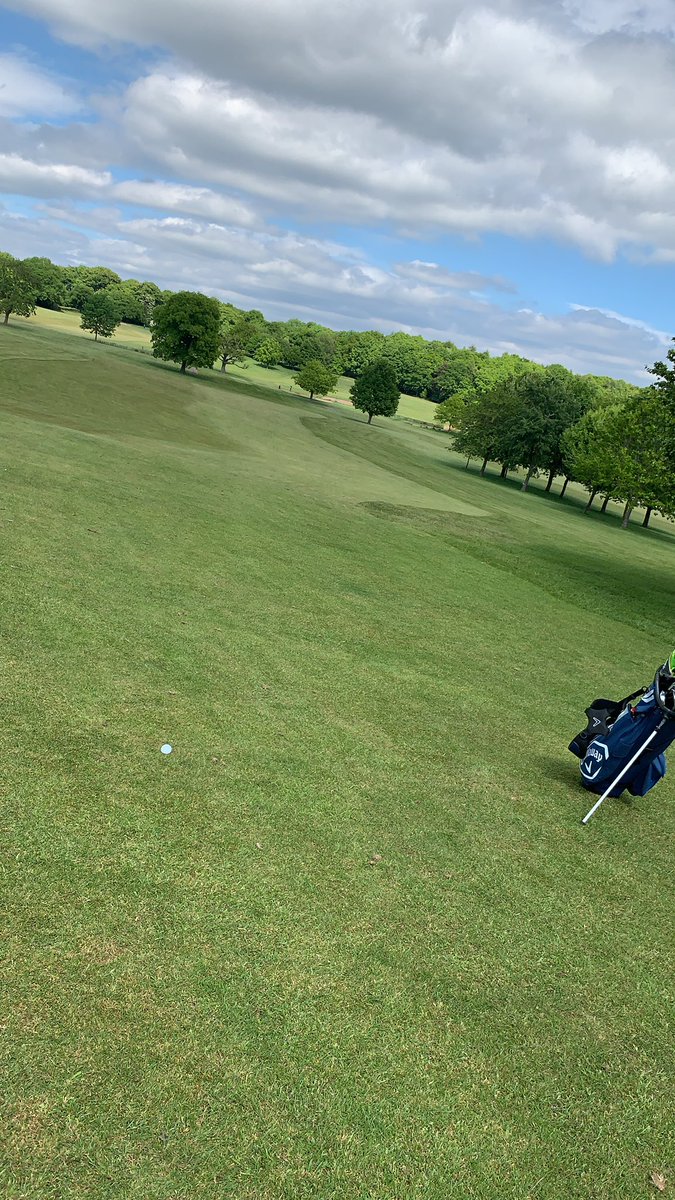 Not a racetrack but nice to get out on the course today #golf #fairway @CallawayGolfEU