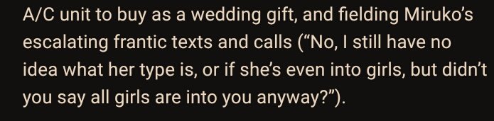 Can we just take a minute to confirm to Rumi that, yes, all the girls are into you, dear. Because, girl, have you seen yourself on a mirror? (Lol, I like her a lot on a completely asexual way, but still counts, right?) (๑°꒵°๑)･*♡