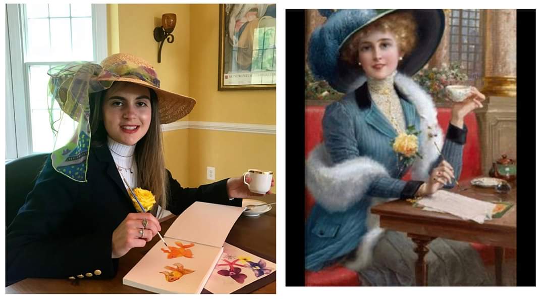 Another wonderful feature of students imitating art! Which is your favorite?
