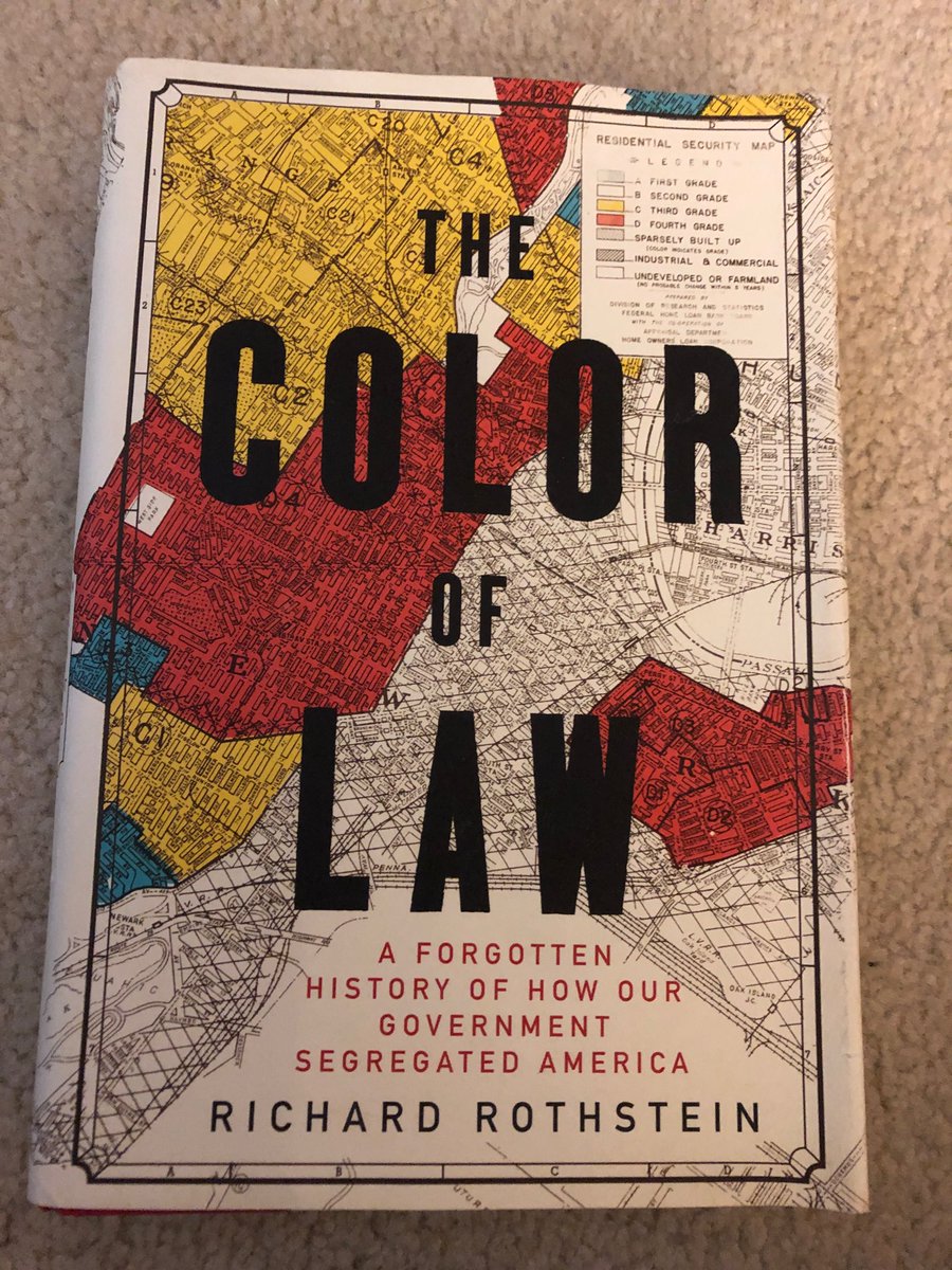 The Color of Law by Richard Rothstein was a revelation. I thought that I understood redlining but I didn't know the half of it. I'm sure that students will be moved by the book.