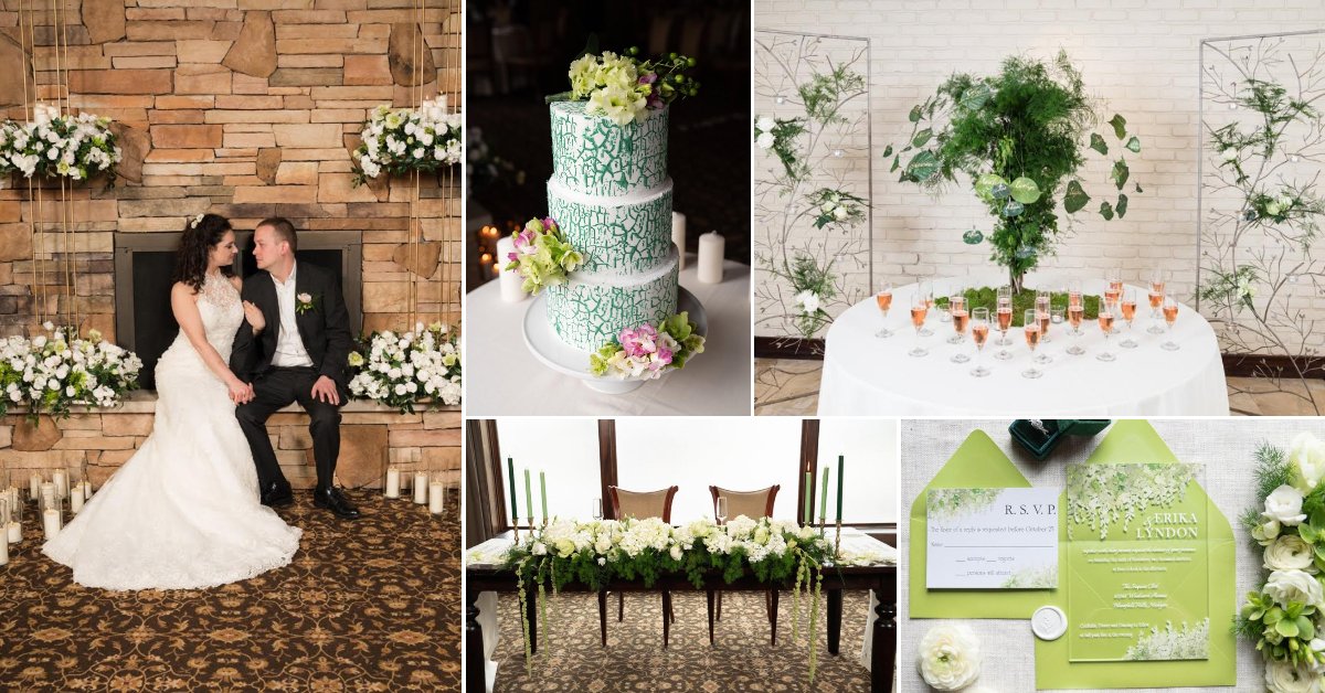 WeddingDayMag's tweet photo. Lush greenery abounds in today's winter wonderland style shoot! 🌿 #engaged #weddinginspo #weddingplanning https://t.co/pmvRdgZ3WH https://t.co/c6zCmBpAGs