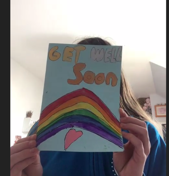 NByouthproject_'s tweet photo. We had lots of fun at our groups today and also continued our #KindnessMatters challenge for #MentalHealthAwarenessWeek2020. letters and pictures  to family &amp; friends :) Keep spreading the kindness and love <3 

BINGO tonight, 6.30pm. https://t.co/ayYn75Vd0D