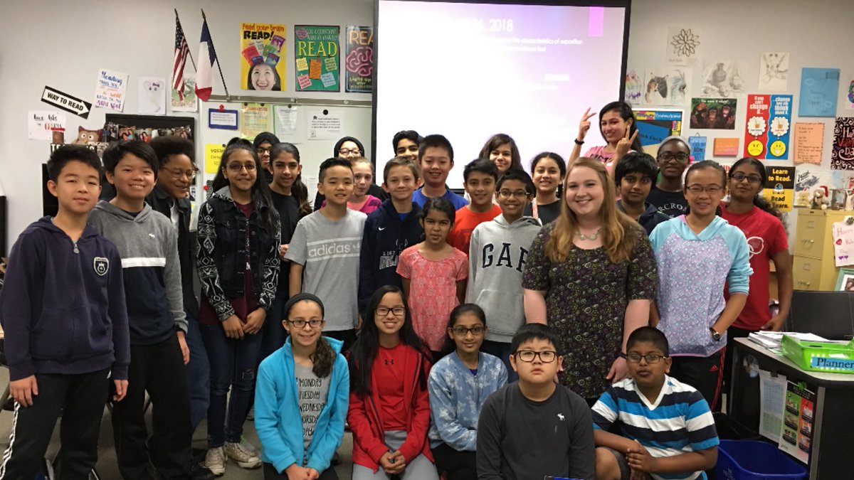 J_JohnsonRMS's tweet photo. This group of 8th grade #riceravens will go on to do great things! They are creative, smart, humorous, and kind- all the BEST qualities. I’m proud to have been their 6th grade teacher! @RiceMSRavens @MJLovesBooks @RiceMSChoir @Linaynay97 https://t.co/93hgGneNgb