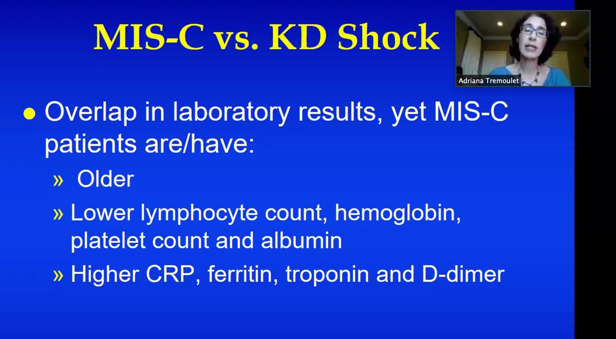 PIDSociety's tweet photo. Thank you Drs Ardura, Zachariah, Chiotos, Choueiter and Tremoulet for sharing your insights and experience with MIS-C at the PIDS Virtual Town Hall. @KatieChiotos @DrNChoueiter @pzach13 @IDdoc4kids https://t.co/u9Gz5k3sFk