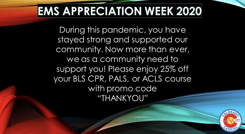 3CCPR's tweet photo. Happy EMS Week! 

#emsweek2020 #thankyouheroes #nurses #supportnurses #emsworth #police  #fire #supportfiredepartments #wegotyoursix #loyal #support #dispatch #correctionsfacilities #supportmilitary #military #heroesdontwearcapes #searchandrescue #strong #emsstrong #thankyou https://t.co/O641Bi6Wb3