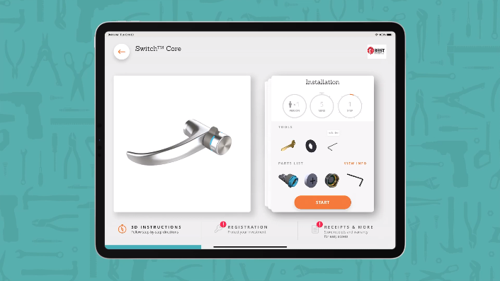 dormakabaAMER's tweet photo. Easily replace mechanical keys with electronic access control. With Switch™ Tech, electronic access control is now easy and affordable.
Watch our new @BILTapp training video: https://t.co/nKp2NRDppQ
#timeforaswitch #switchtech #electronicaccess #SFIC #installationinstructions https://t.co/EWiVcTyWa6