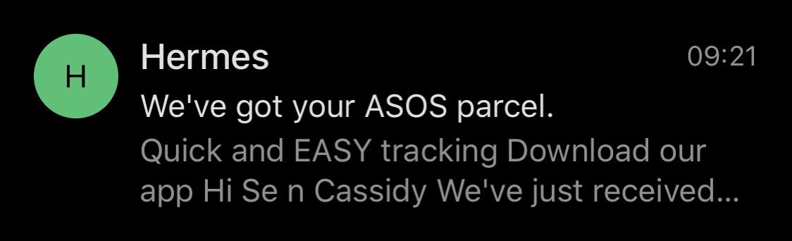 thanks for warning me