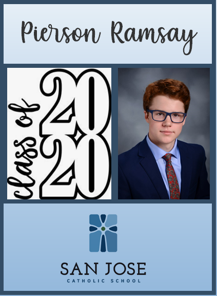SanJoseCSJax's tweet photo. 8th grade Spotlight of the Day! We are so proud of our 8th graders and are excited to see where their journey leads them. Their presence on our campus will be greatly missed. Congratulations, Class of 2020! #sanjosecatholic #classof2020 #catholicschoolstrong https://t.co/HUekXSlbIZ