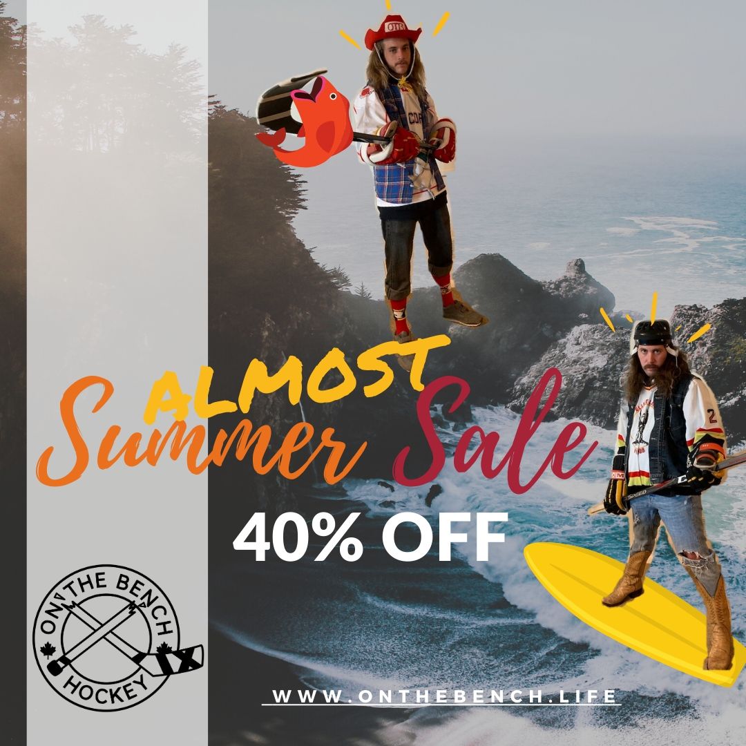 onthebenchPR's tweet image. Now's your chance for cheap @onthebenchcrew merch during onthebench.life Everything 40% OFF Clearance Sale. Sure, sizes/quantities limmied that's why it's cheap. Excludes a few items like OTB bestselling FUNDIES book. No code - Discount applies @ checkout #fundies #hockey
