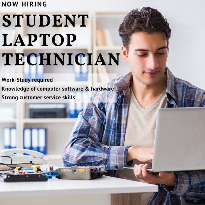 Are you interested in the growing technology around you!? Laptop Central is looking for someone to join our team for the Fall 2020 semester! Click the link in our bio for the full job description!!

web.bryant.edu/finaidjobs/job…