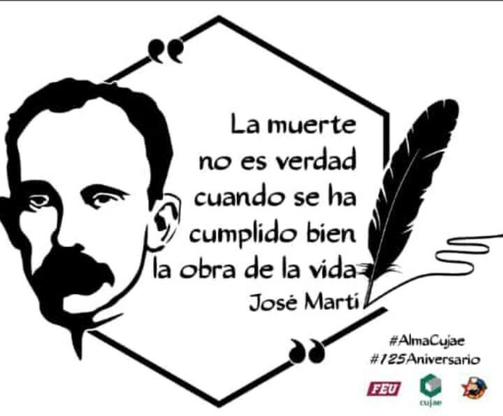 Desde toda Cuba🇨🇺le rendimos homenaje al Apóstol en el 125 aniversario de su caída en Dos Ríos❤.
#125Aniversario
#JoséMartí