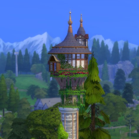 ellabellab0's tweet photo. I built a version of the Tower from #tangled!!! Perfect for the #rapunzel gen of #disneyprincesschallenge @claresiobhan! Complete with FUNCTIONAL CURVED STAIRS! and I also had to try the carpet stairs from @JessHartsTheSim #TheSims4 #ShowUsYourBuilds @TheSims @TheSimCommunity https://t.co/45I9KNxCDP