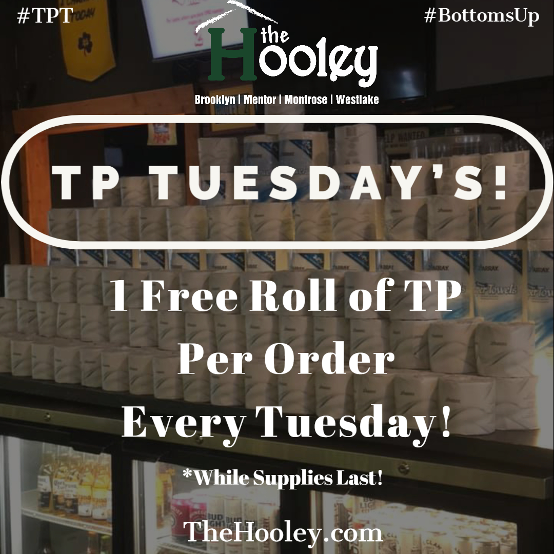 HooleyPub's tweet photo. Bottoms Up!
.
#TPTuesday
https://t.co/AYottU9NYO
Mentor – 440-942-6611
Brooklyn – 216-362-7700
Westlake – 440-835-2890
Montrose – 234-466-0060 https://t.co/jSb0XO0u7b