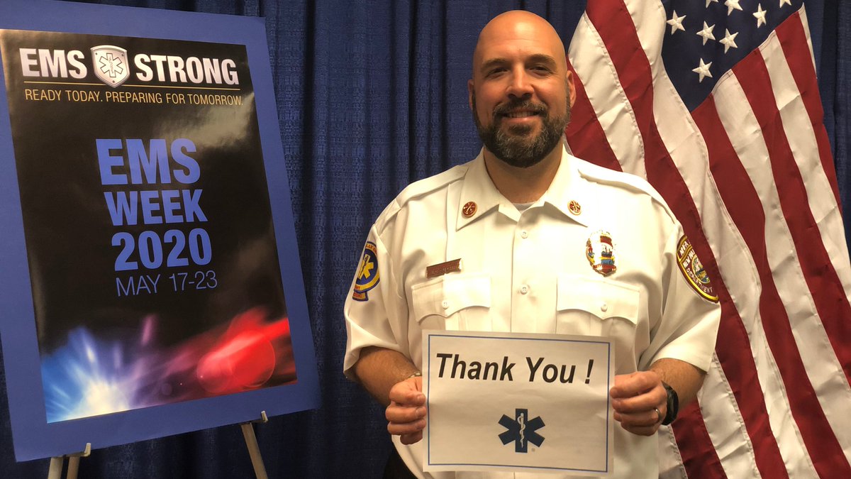 nhfstems's tweet photo. Happy #NationalEMSWeek!

Justin Romanello
Chief
Bureau of EMS
Division of Fire Standards and Training &amp; EMS

#EMSWeek #HappyEMSWeek #EMSWeek2020 #NHFSTEMS #EmergencyMedicalServices #NHEMS #EMS #EMSStrong https://t.co/a8gYqF1Nb9