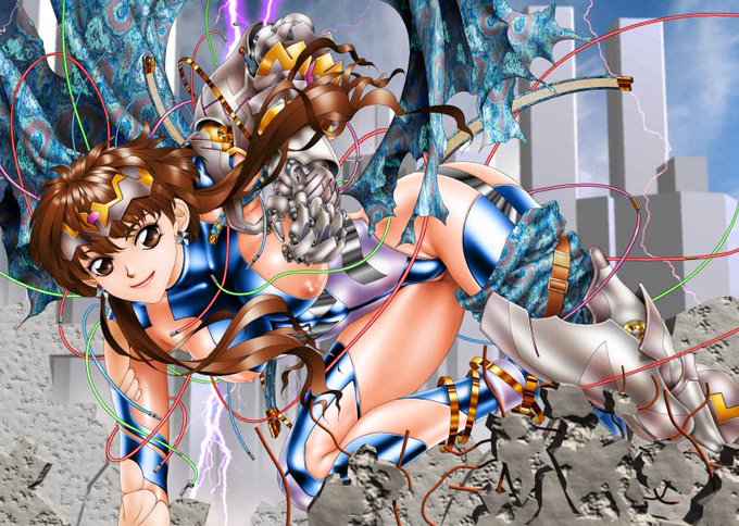 凄い古いのから最近のまで、SF設定の女の子たちを集めて再掲なのですヾ( ' - '*) 