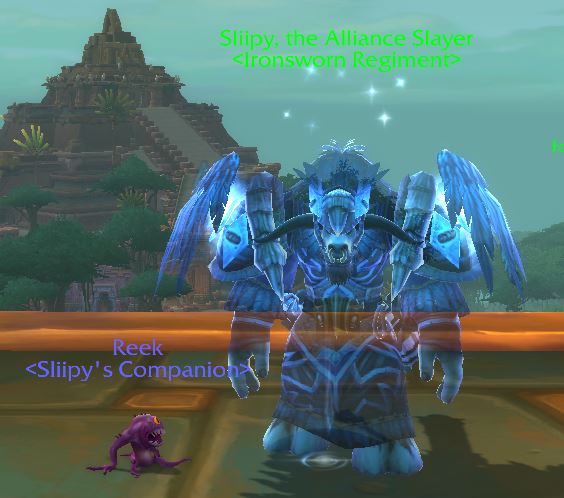 Slippy_LB's tweet photo. My newest pet Reek.  #Battlepets #warcraftpets #A3pets https://t.co/PVeltBmG4m