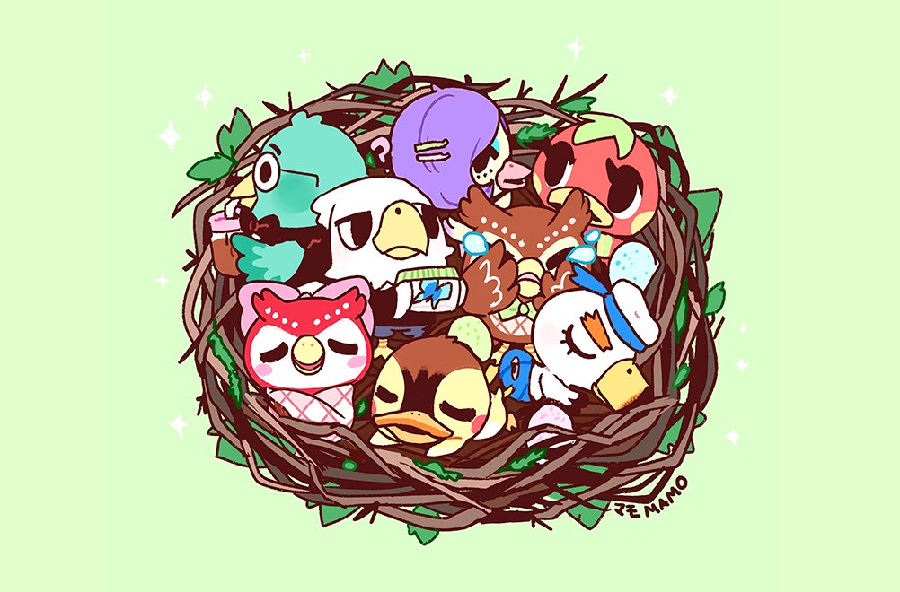 mamobot_art's tweet photo. baby birds 🐣🍃 https://t.co/btwQhNVdeE