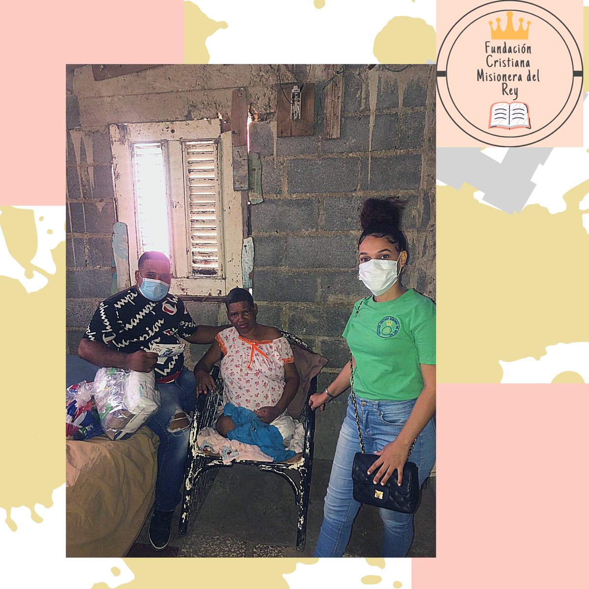 fundaciondelrey's tweet photo. En el día de hoy estuvimos visitando a Genara Valenzuela, la cual vive en el Respaldo de Villa Carmen. Ella y su familia son de muy escasos recursos y están pasando por momentos de mucha necesidad, ya que ella está postrada en una cama en una situación muy delicada de salud. https://t.co/hra3dCABmg