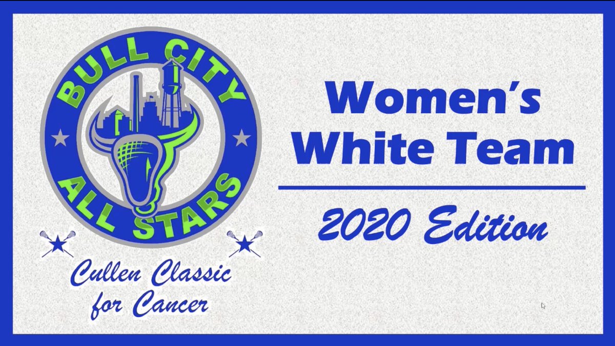 Second up, introducing our 2020 Women’s White team....

youtu.be/hlQCpGRrT7U