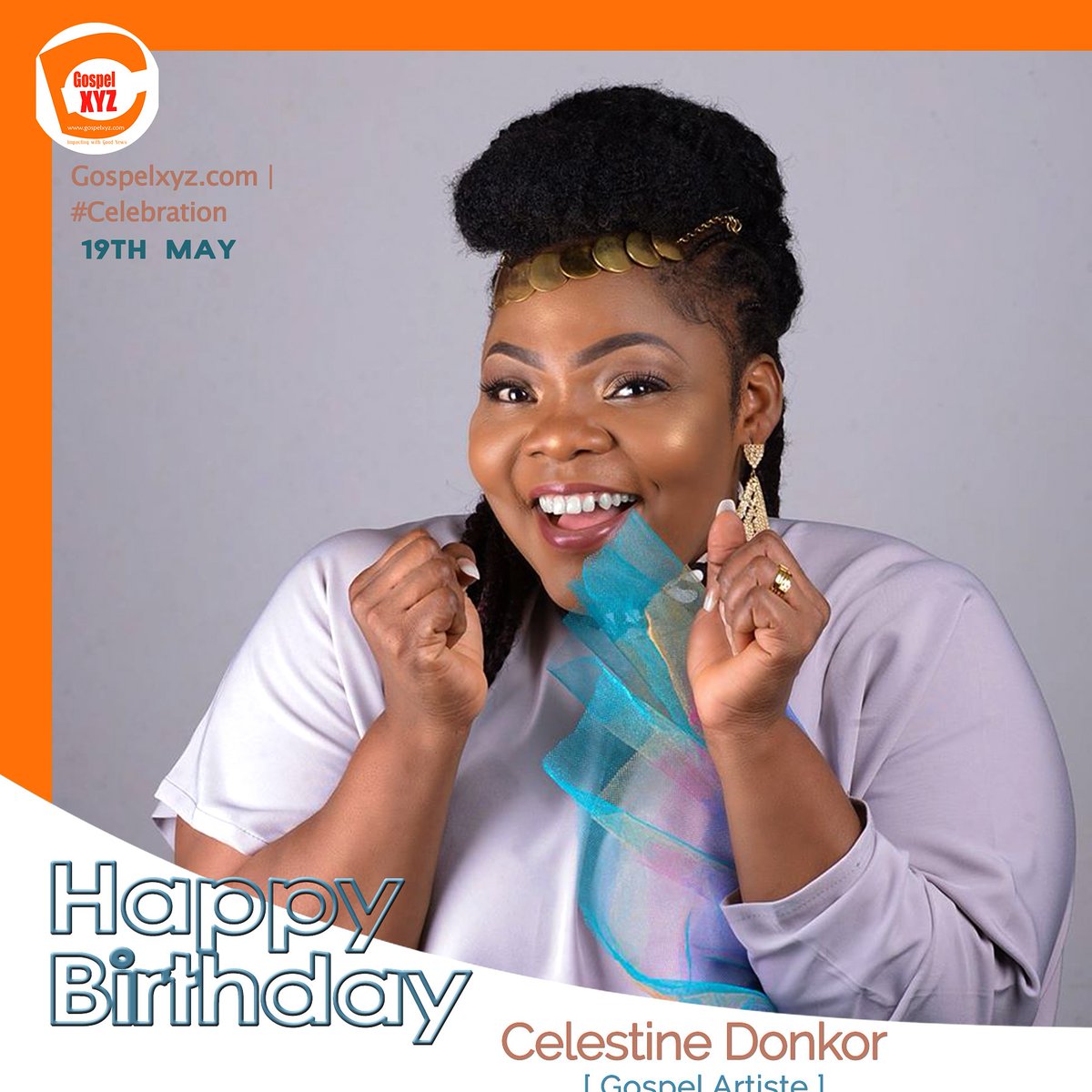 Gospelxyz's tweet photo. #Gospelxyz #Celebration 
Happy Birthday to the blessed @CelestineDonkor Keep on impacting lives with good music. We love and celebrate you

#Happybirthday #greatness #music #agbebolo #oguamawofata #ghanamusic #blessings #impact #picoftheday https://t.co/fyBjMCvaEK