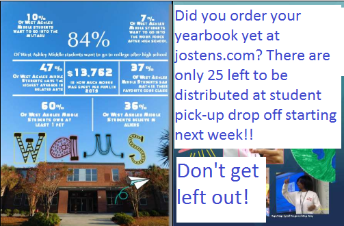 Don't get left out! Get your Yearbook!!!