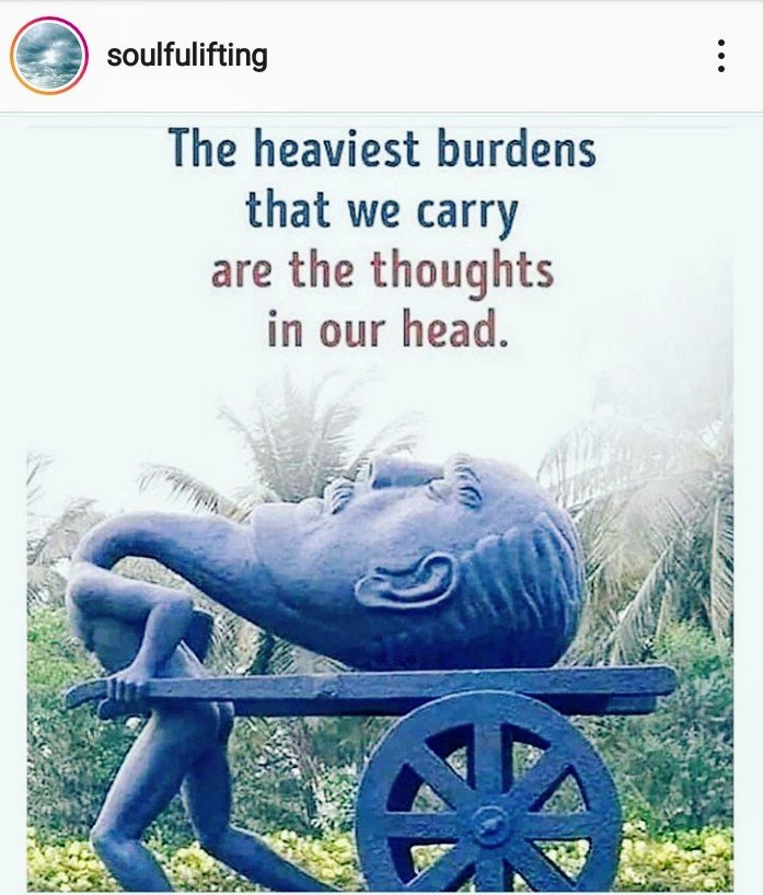 IfeanyiCOshun's tweet photo. "The heaviest burdens we carry are the thoughts in our head."
Agree?
And what burdens are you willing to release now? ๐ค๐ญ๐๐ง๐พโโ๏ธ๐๐ง๐พโโ๏ธ
๐๐พ๐ @soulfulifting on IG
#lovethis #INIOSoultribe #INIOShow #foodforthought #spirituality #meditation https://t.co/CvAUuMnGyS