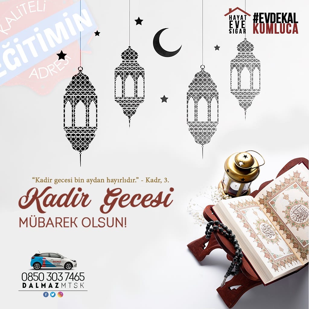 Bin aydan daha hayırlı olan bu gecede Allah dualarımızı kabul eylesin. Kadir Geceniz Mübarek Olsun.