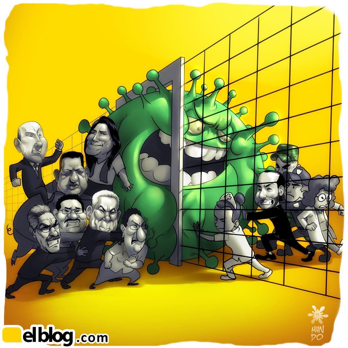 #CaricaturaEB Pandemias por Mundo