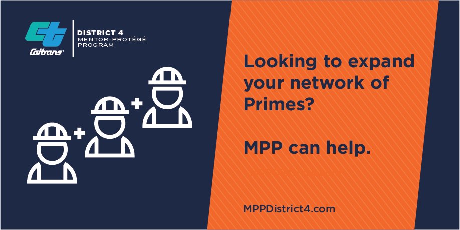 MPPDist4's tweet photo. CALLING ALL SMALL TRUCKING COMPANIES!

We need your input.  Please consider completing this short, 1 minute survey for the Caltrans District 4 Mentor Protege Program.

#smallbusiness #smallcontractors @cpm_logistics 

https://t.co/bQqylEUjsN https://t.co/sqOo6uy84M