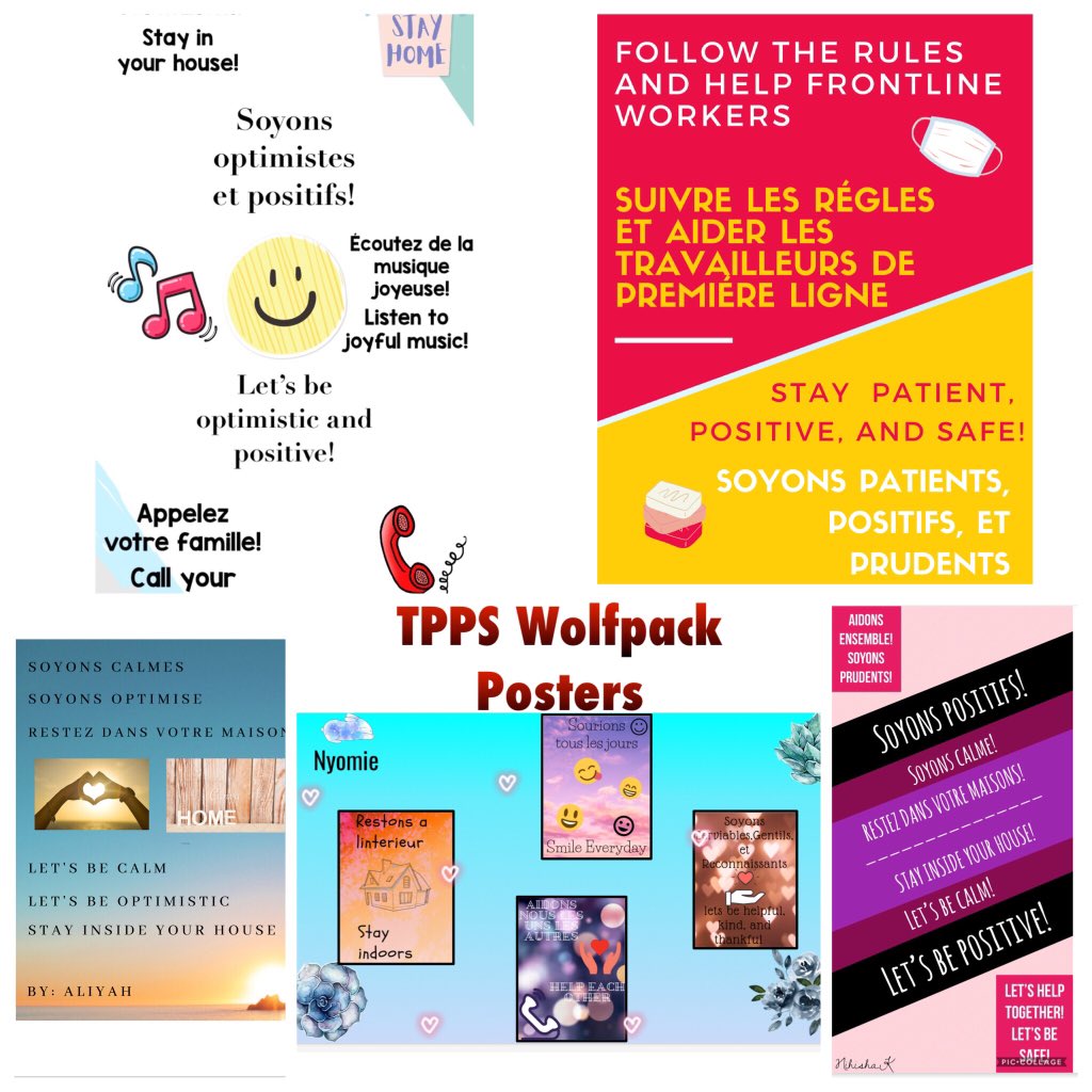 MmeTan9's tweet photo. How awesome are these Positive Bilingual Posters from the TPPS intermediates? 🤩 #TPPSWolfpack #wolfpackgotyourback https://t.co/BWfD7D8r2F