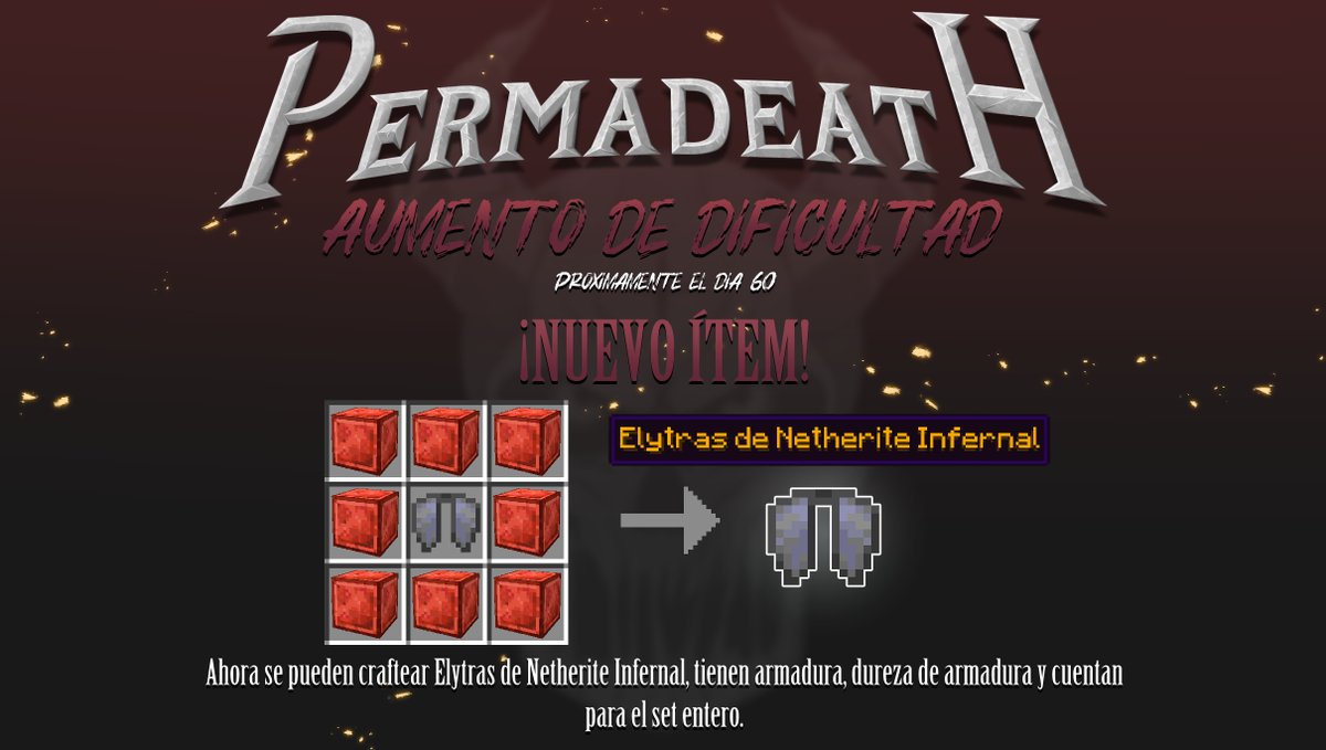 PermadeathSMP's tweet image. ¡DIABÓLICO EL PERMADEATH DEMON!