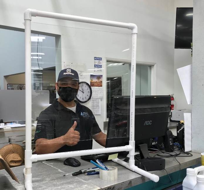 All geared up and ready to go! All Aqua-Flo branches are letting 1 customer in per sales associate. The Ojai location will remain curbside pickup only for now. Please give us a call with any further questions. We can't wait to see you! #localstrong
