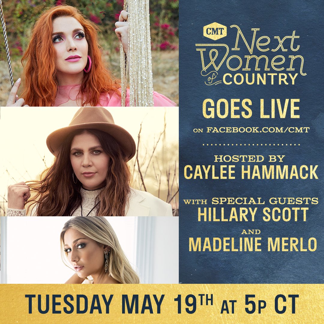 Excited to join these ladies tonight!
@CMT #CMTnextwomen
facebook.com/cmt