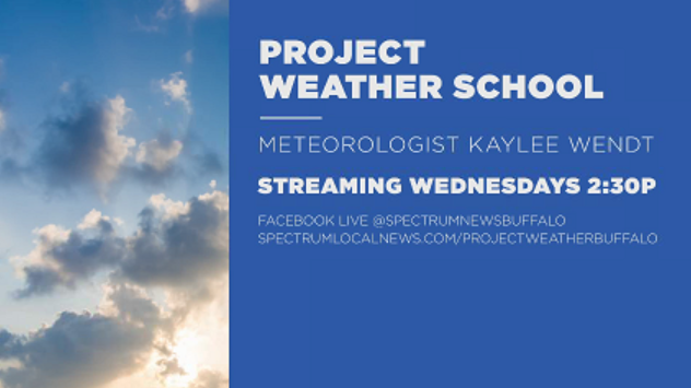 KayleeWendt's tweet photo. One of the reasons I became interested in meteorology is because I always have a MILLION questions about everything - including weather. This week's #ProjectWeatherSchool will help answer the question, 'Why is the sky blue?'. Join me at 2:30 on @SPECNewsBuffalo FB page tomorrow! https://t.co/lOQseBTdAa