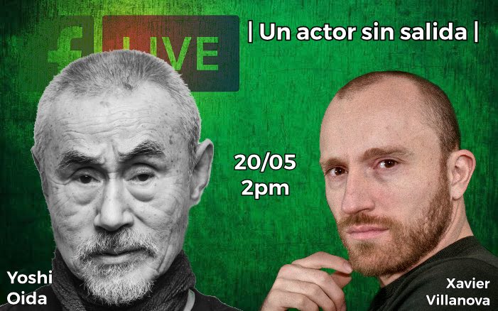 XavierVillanova's tweet photo. Hoy por la noche, gran conversatorio con @Aidalopz, y mañana, a las 2pm tiempo de la CDMX 🇲🇽, (9pm - Paris 🇫🇷) estaremos hablando con el maestro Yoshi Oida.

¡Acompáñanos en el Facebook LIVE de mi página: https://t.co/ccbfVipUTM, dale Like y ahí nos vemos! https://t.co/H1ZQ2Snh0F