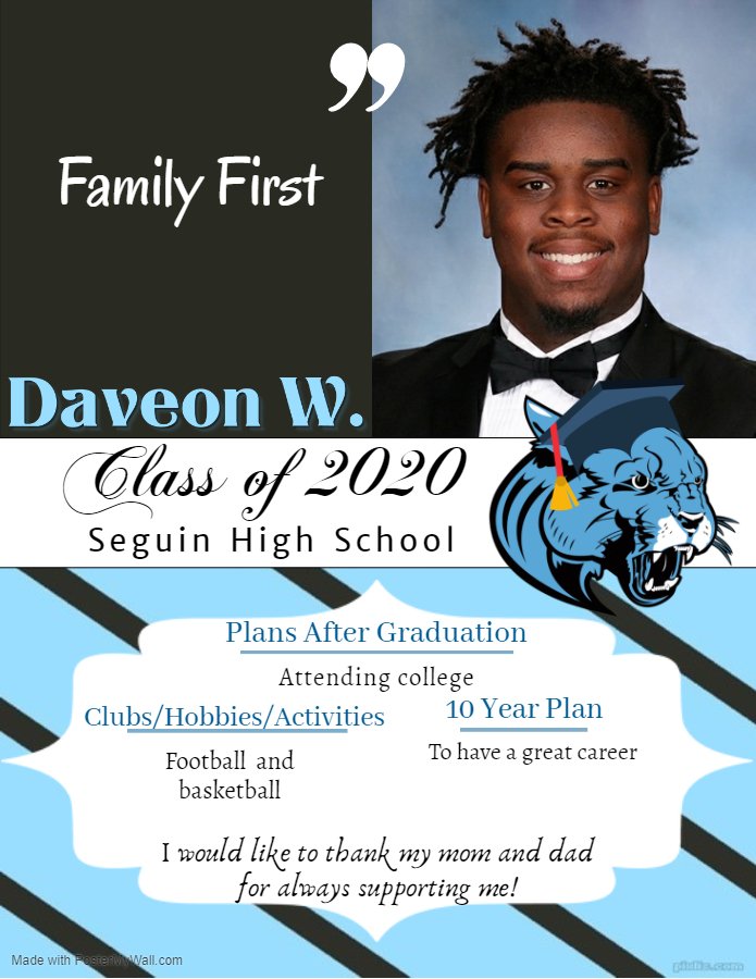 JuanSeguinHS's tweet image. #SeguinNation #SeniorSpotlight