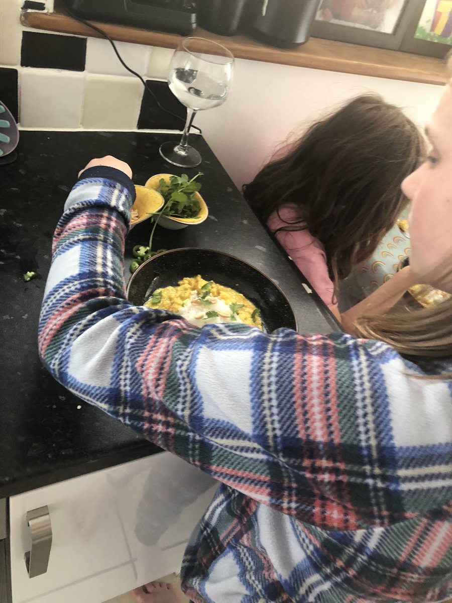 Karenbutton17's tweet photo. Lils cooking again! Love that I have a kid that loves cooking π
#gousto #fishstew #foodTech #hopelearning #homecooking #yum https://t.co/YdWT4W9eYP