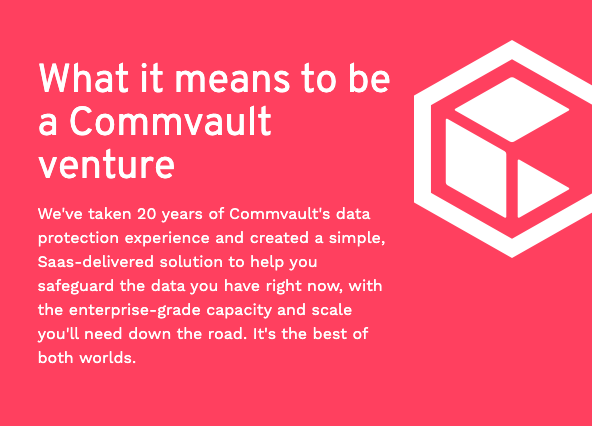 CV_MattJ's tweet photo. See for yourself how easy it can be to leverage 20+ years of data protection + simple, #SaaS solution = best of both worlds🌍 And have it up and running in 15 minutes! https://t.co/fux3ROSUSR https://t.co/YBvabT3qap