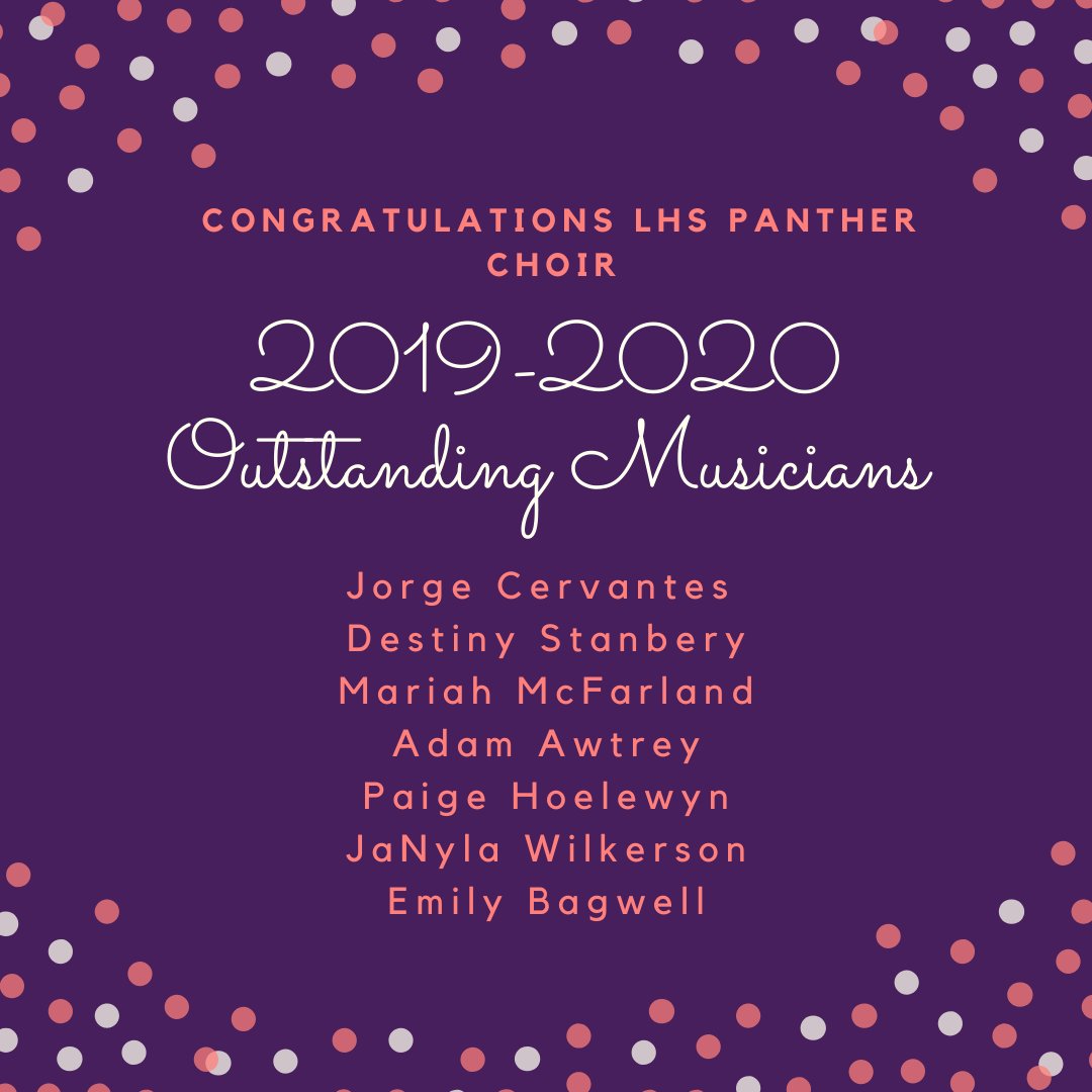 LufkinChoirs's tweet photo. Congratulations to these LHS Panther Singers! #lufkinsings #lufkinlearns #nwing #lufkinfinearts https://t.co/PaOLGwUFlF